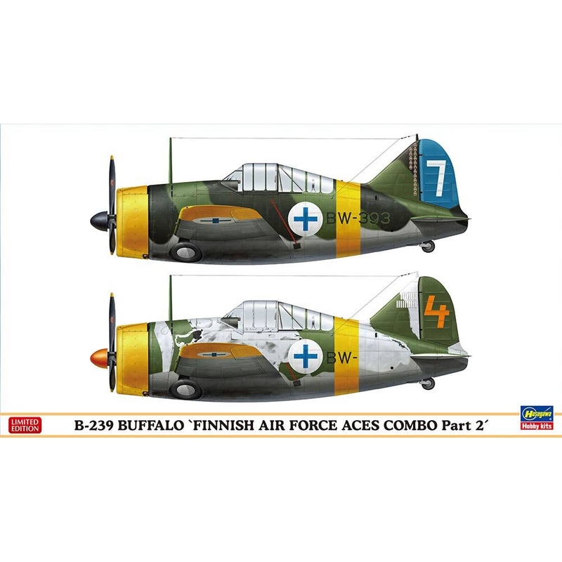 1/72 B-239 Buffalo Finnish Air Force Aces Combo Part 2
