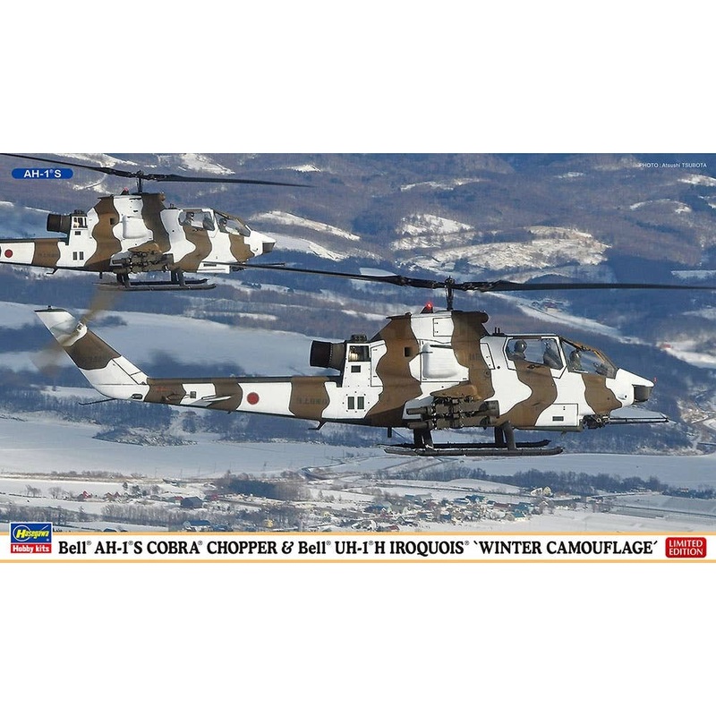 1/72 Bell AH-1S Cobra Chopper & Bell UH-1H Iroquois Winter Camouflage