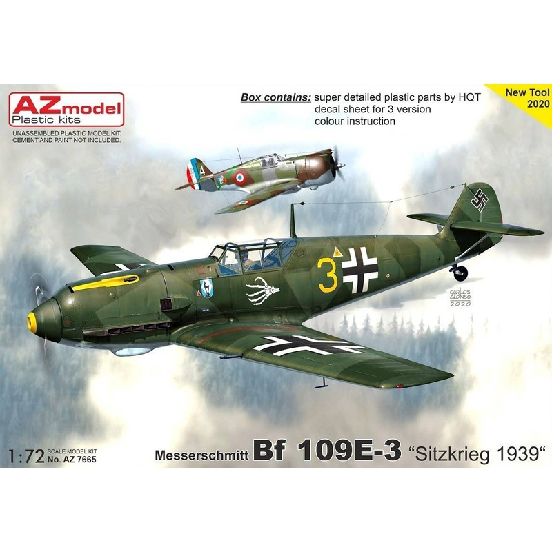 1/72 Bf 109E-3 Sitzkrieg 1939