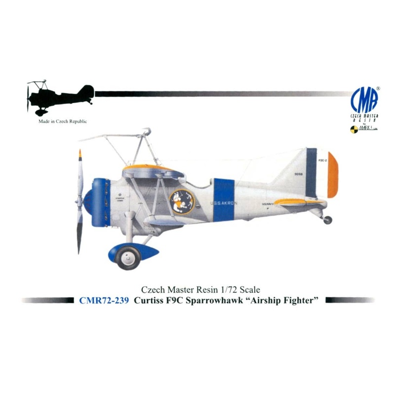 1/72 Curtiss F9C Sparrowhawk "Airship Fighter"