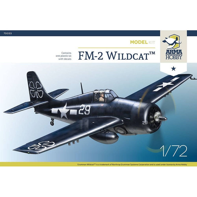 1/72 FM-2 Wildcat Model Kit