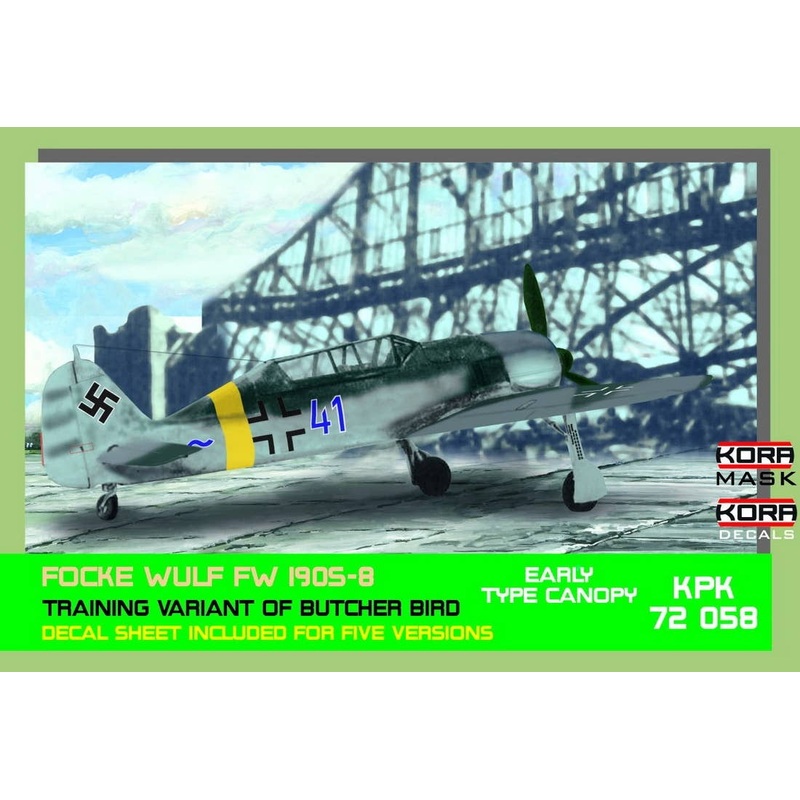 1/72 Focke-Wulf Fw 190S-8 German Early Canopy Type