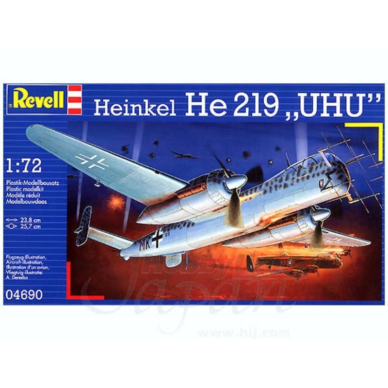 1/72 Heinkel He219A "Uhu"