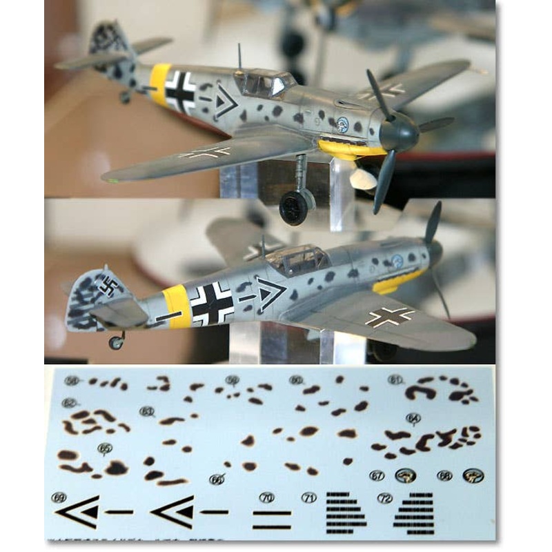 1/72 Messerschmitt Bf109F-2 w/Moelders