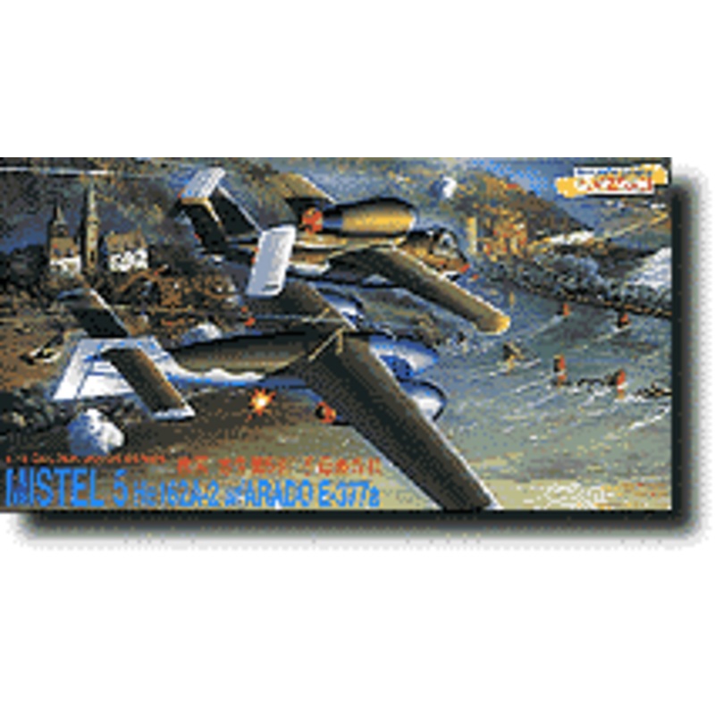 1/72 Mistel 5 He162A-2 W/Arado E-377a