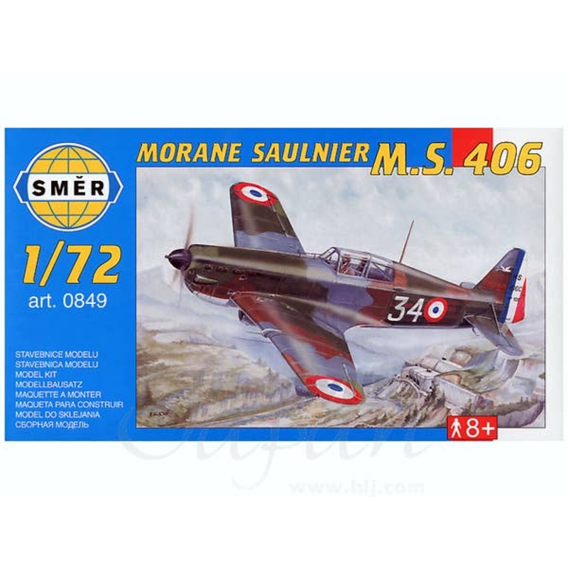 1/72 Morane-Saulnier MS406