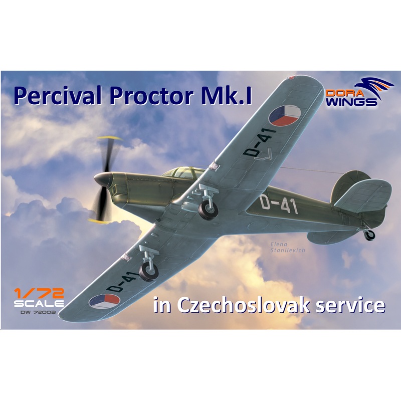 1/72 Percival Proctor Mk.I In Czechoslovak Service