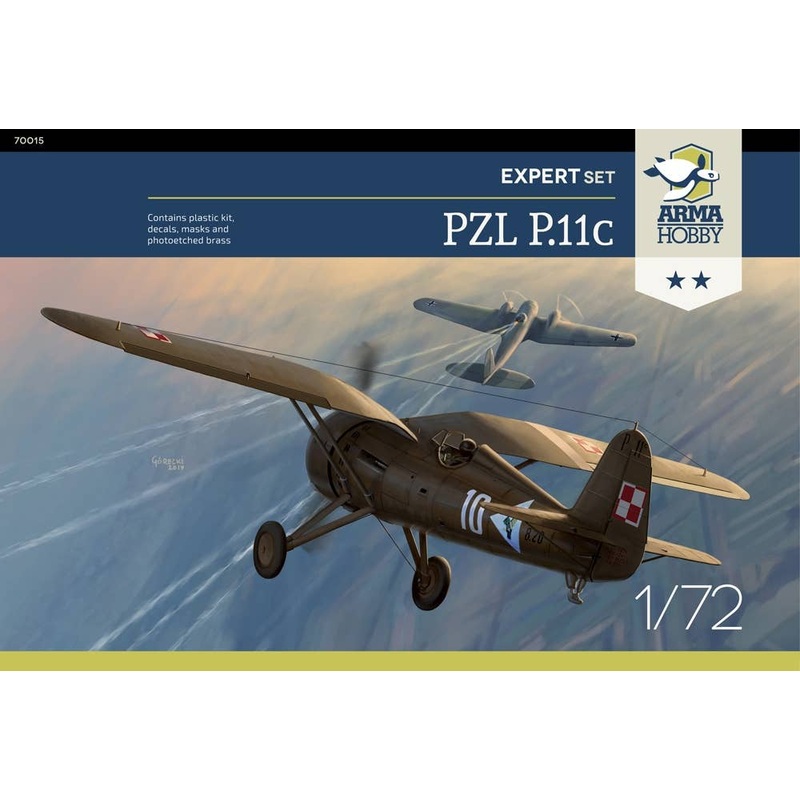 1/72 PZL P.11c Expert Set