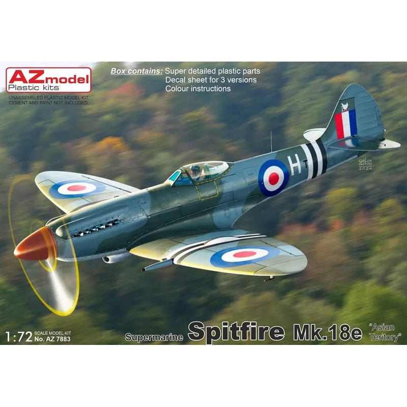 1/72 Spitfire Mk.18e Asian Teritory