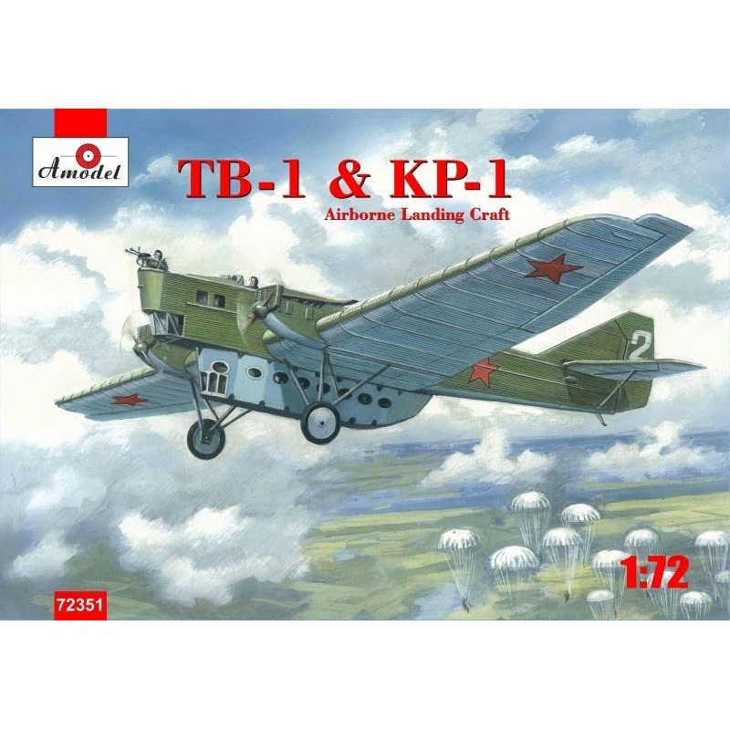 1/72 Tupolev TB-1& KP-1 Airborne Landing Craft