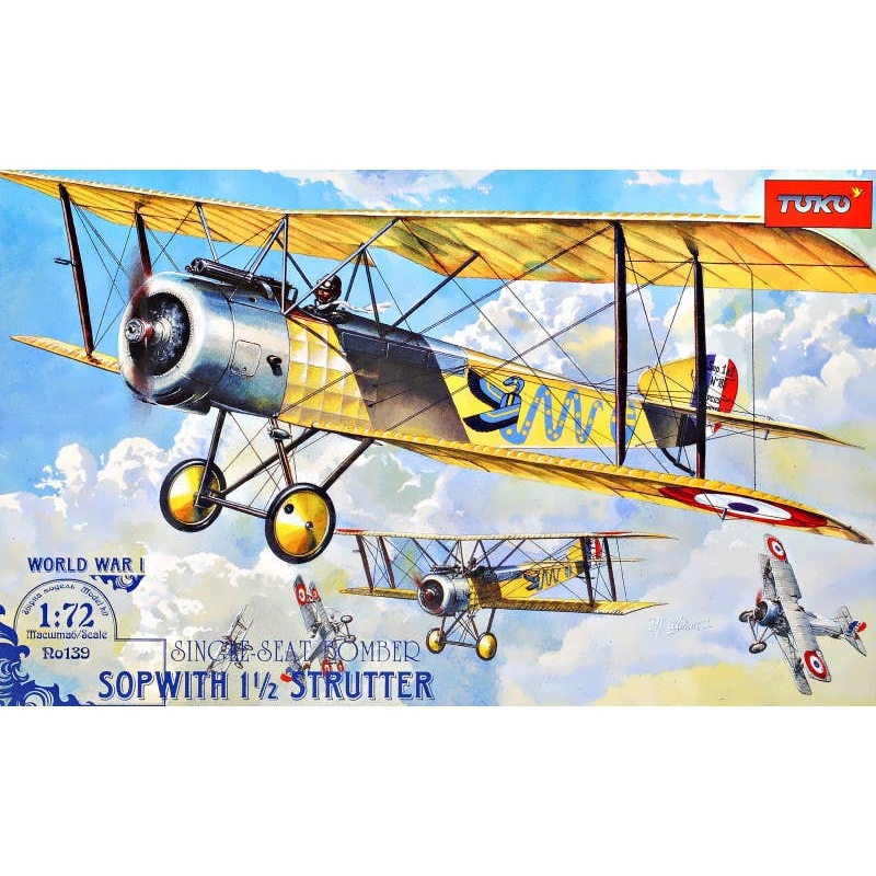 Sopwith 1 1/2 Strutter Single-Seat Bomber