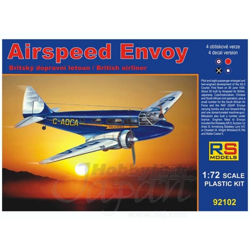 1/72 Airspeed Envoy - Lynx IV C