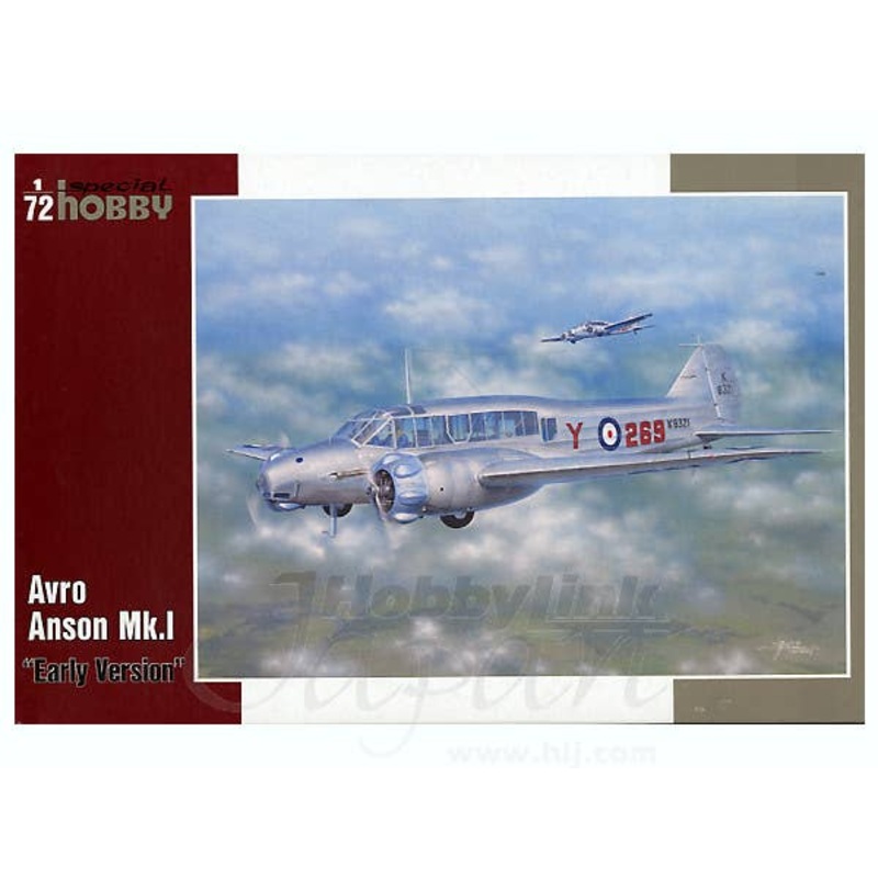 1/72 Avro Anson Mk.I Early Version
