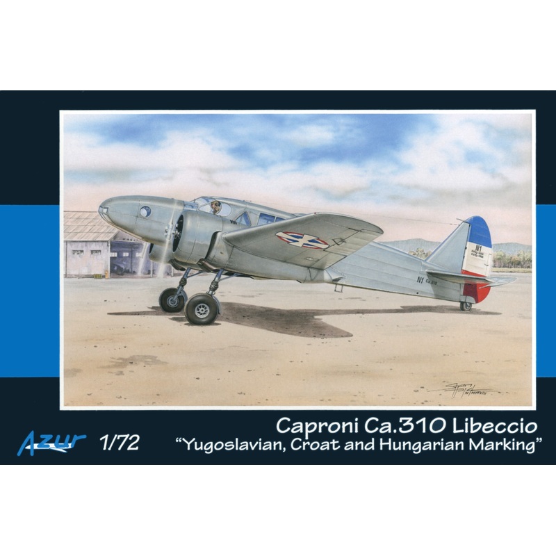 1/72 Caproni Ca.310 Libeccio "Yugoslavian, Croat and Hungarian Marking"