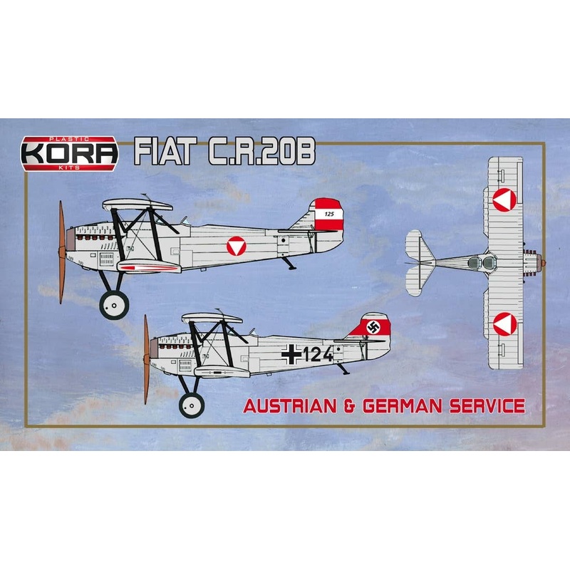 1/72 Fiat CR.20B Bicomando/Two-Seater Austrian & German Service