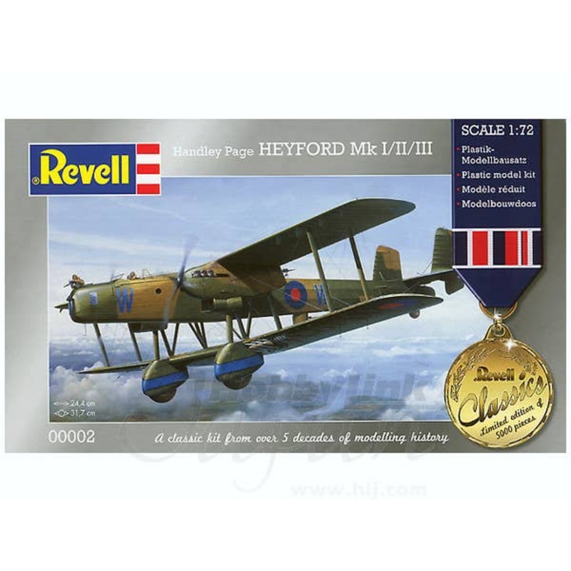 1/72 Handley Page Heyford Mk I/II/III