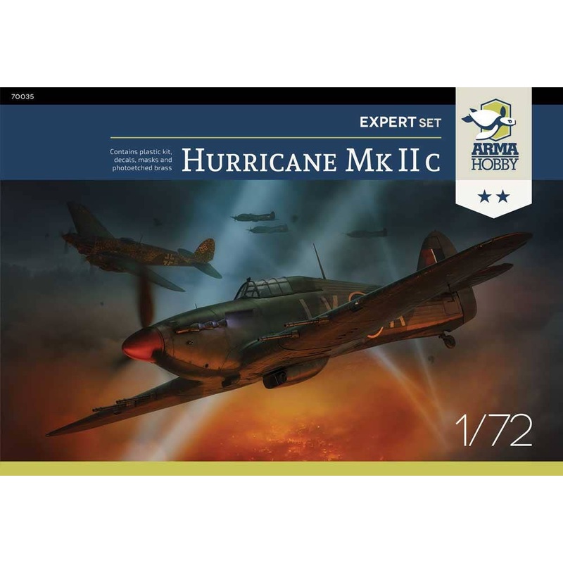 1/72 Hawker Hurricane Mk IIc Expert Set