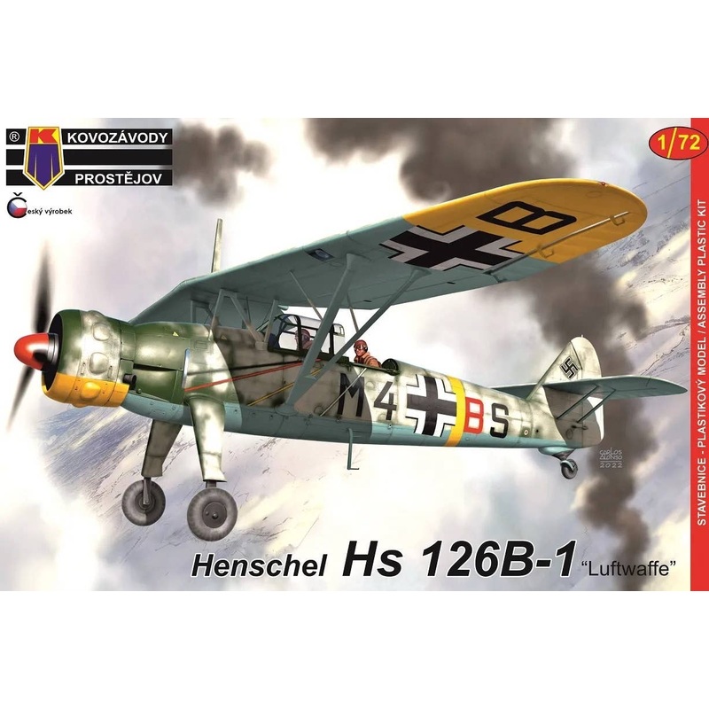 1/72 Henschel Hs 126B-1 Luftwaffe