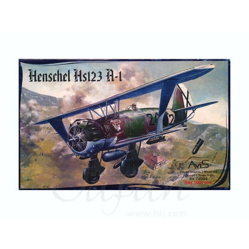 1/72 Henschel Hs123 A-1