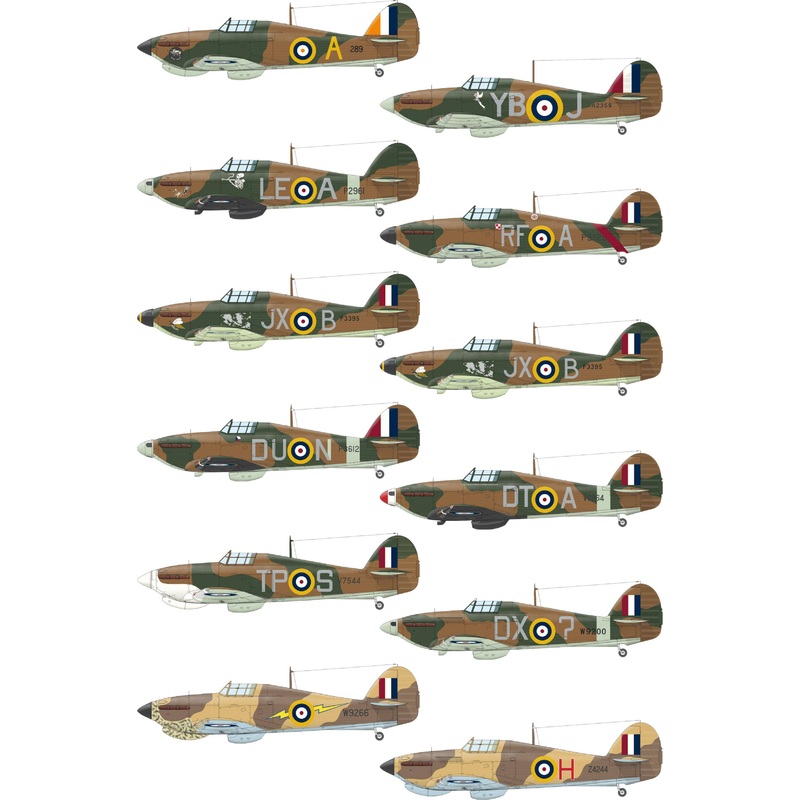 1/72 HURRISTORY: Hurricane Mk.I Dual Combo Limited Edition
