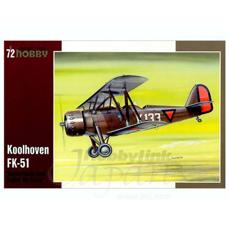 1/72 Koolhoven FK-51 "Netherlands East Indies Air Force"