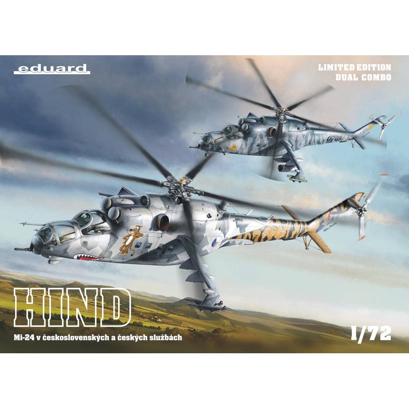 1/72 Mi-24 Hind -- v ceskoslovenskych a ceskych sluznach Limited Edition Dual Combo