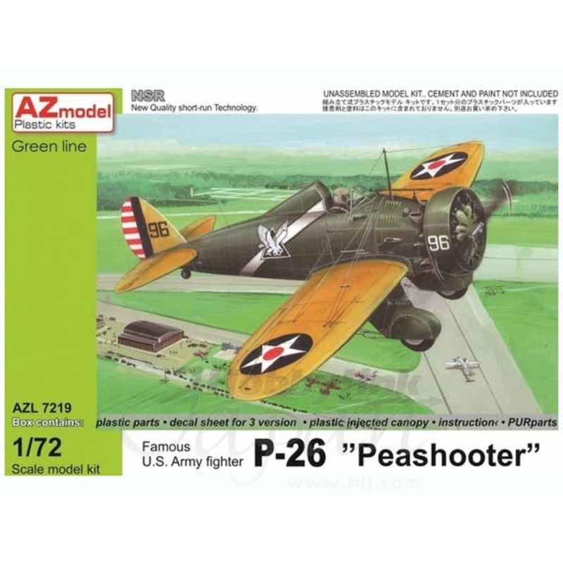 1/72 P-26 Peashooter (Pre War )