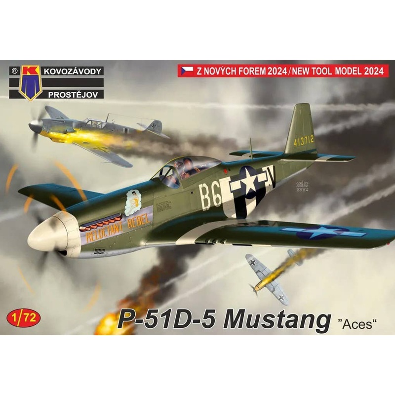 1/72 P-51D-5 Mustang Aces