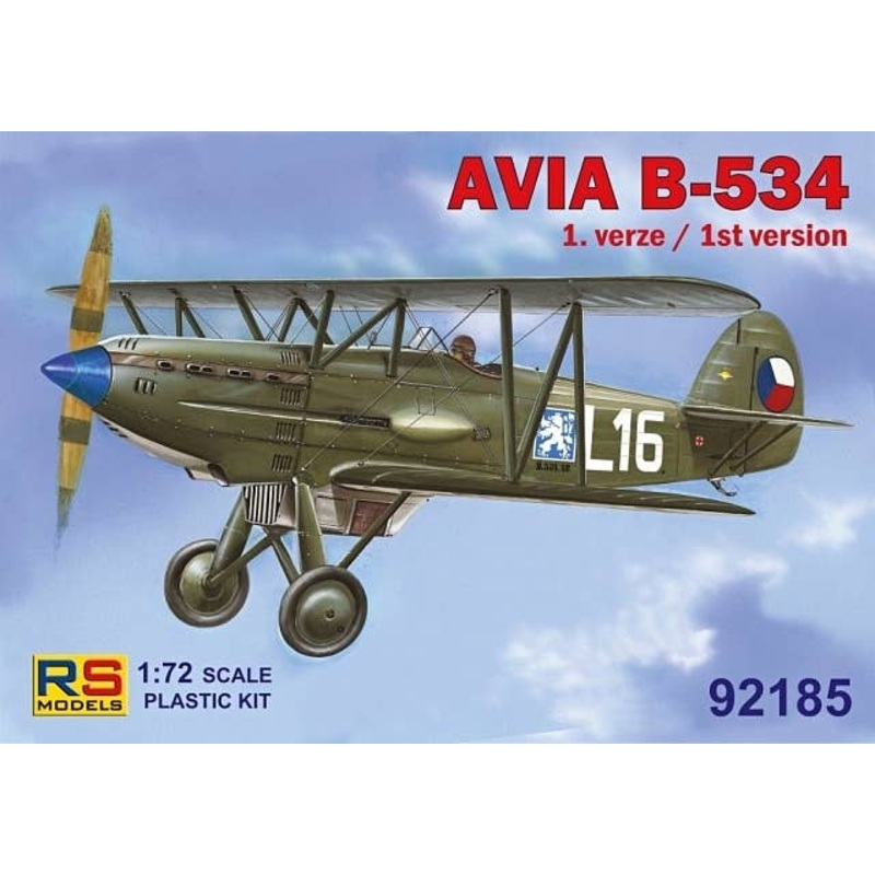 1/72 Avia B-534 1.Verze/1st Version