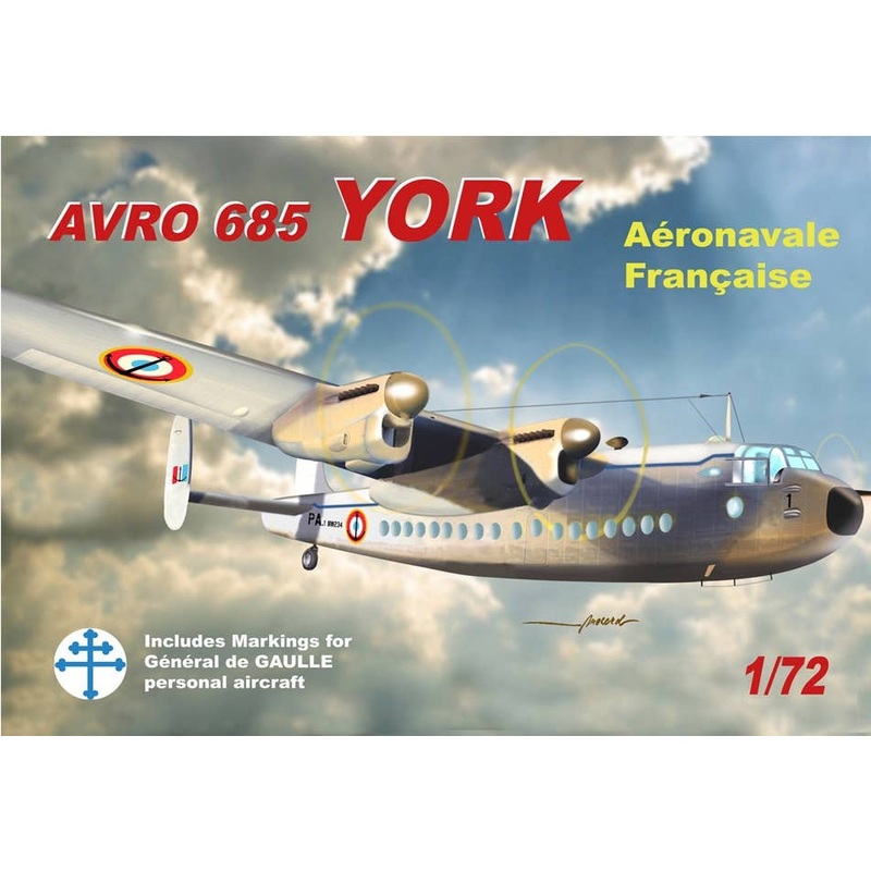 1/72 Avro York Gne De Gaulle/Aeronavale