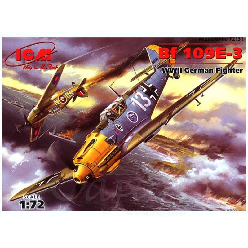 1/72 Bf109E-3 WWII German Fighter