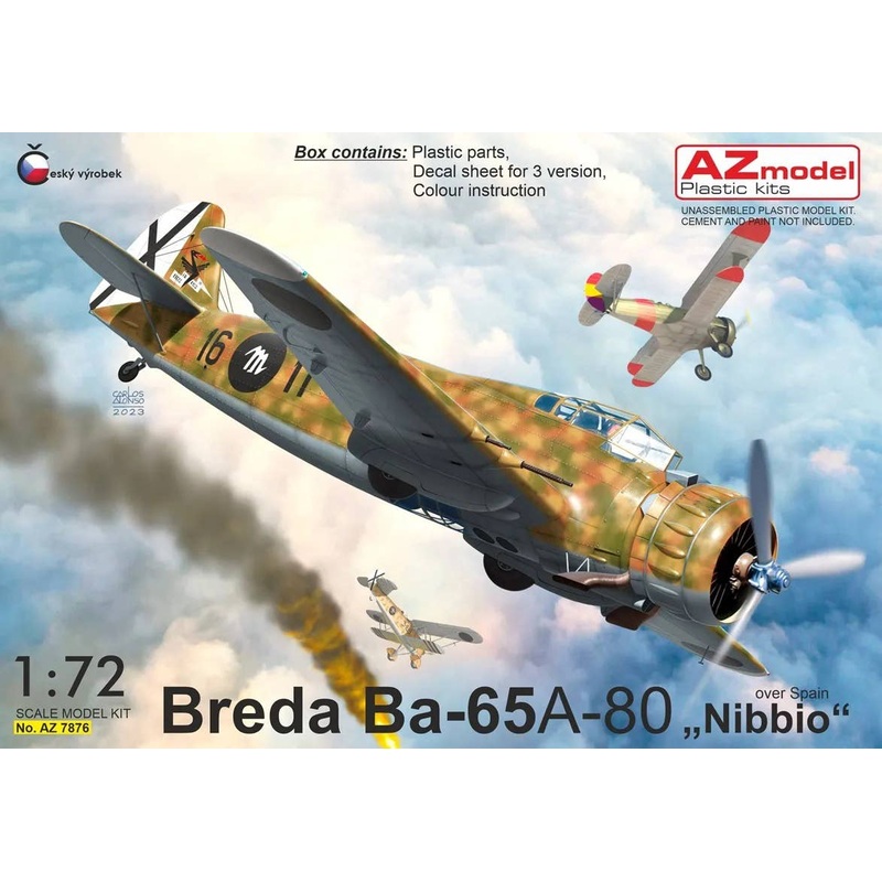 1/72 Breda Ba-65A-80 Nibbio Over Spain