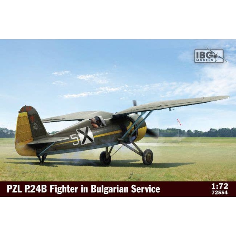 1/72 Bulgarian PZL P.24B Gull Wing Fighter