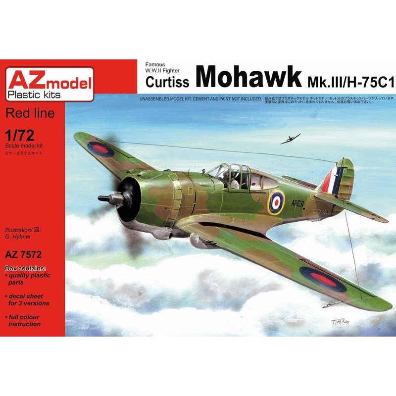 1/72 Curtiss Mohawk Mk.III/H-75