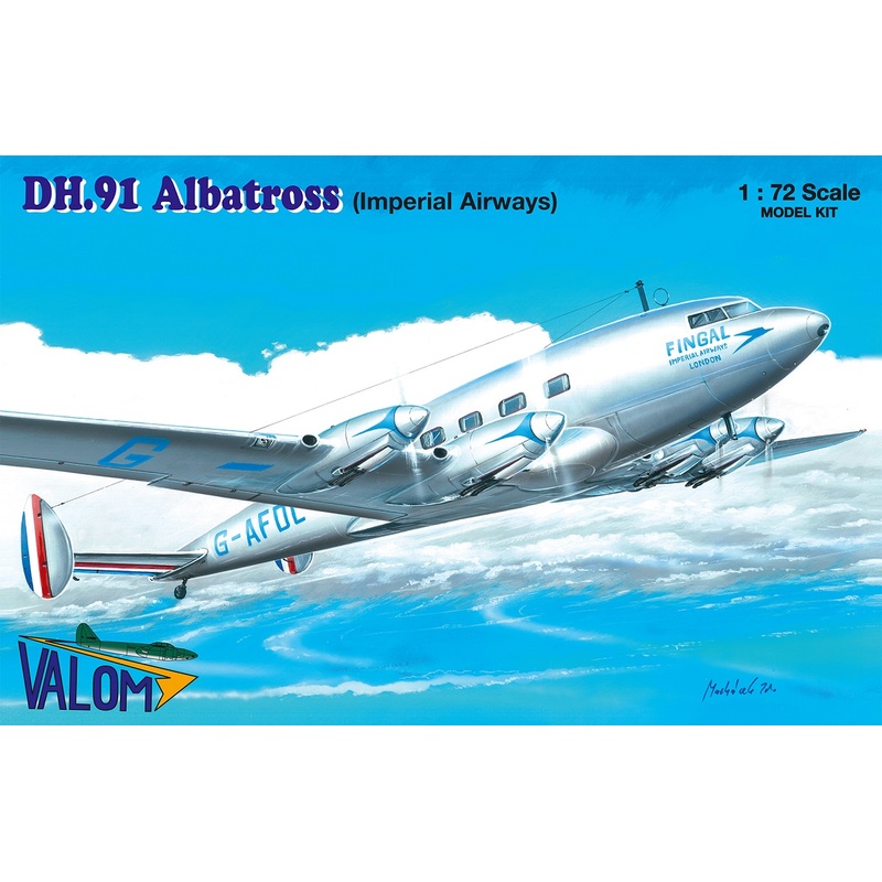 1/72 DH.91 Albatross "Imperial Airways" with Rudder Stripes