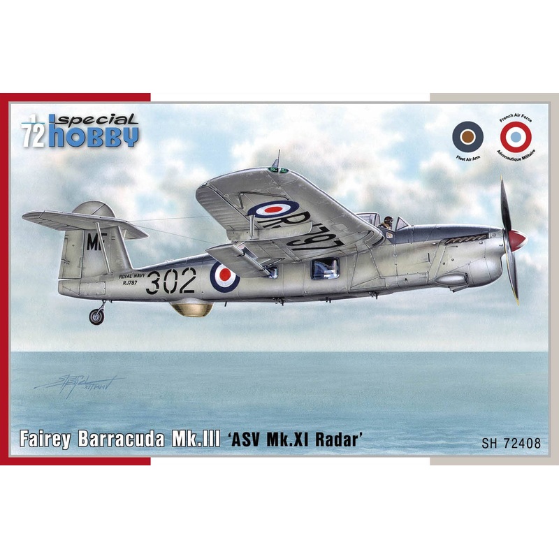 1/72 Fairey Barracuda Mk.III ASW Mk.XI Radar