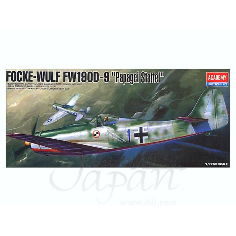 1/72 Focke-Wulf FW190D-9 Papagei Staffel