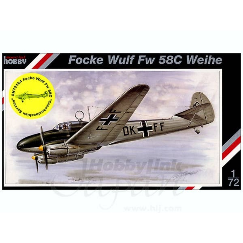 1/72 Focke Wulf Fw58C Weihe