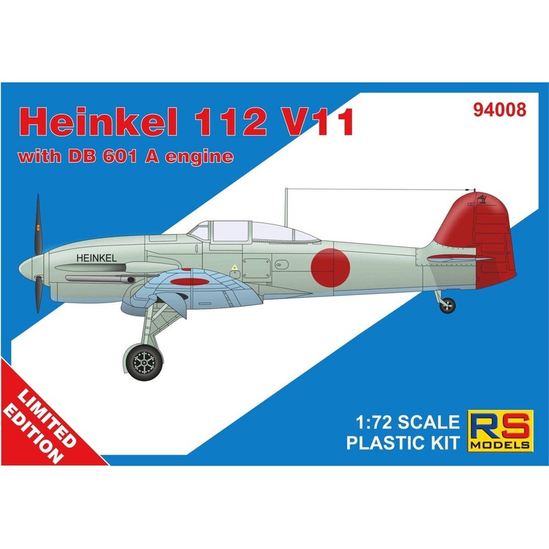 1/72 Heinkel 112V11 Japanese Army Trainer