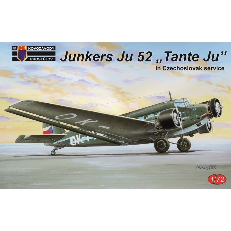 1/72 Junkers Ju52 Tante Ju in Czechoslovak Service
