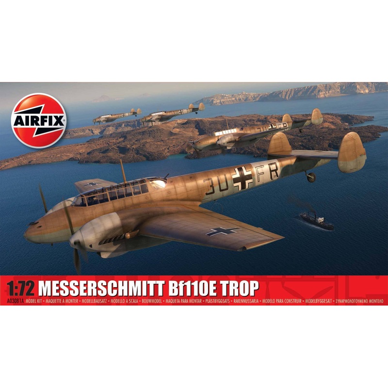 1/72 Messerschmitt Bf110E/E-2 Trop