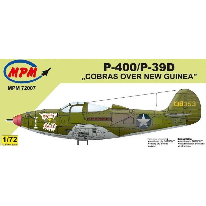 1/72 P-400/P-39D "Cobras Over New Guinea"