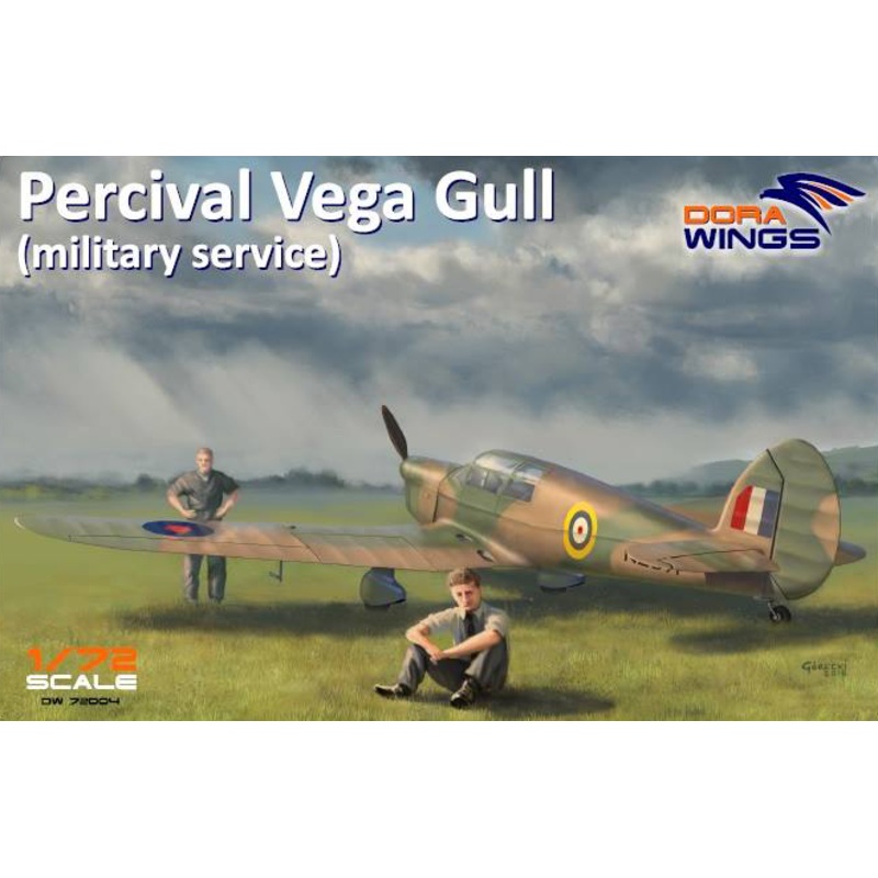 1/72 Percival Vega Gull (Military Service)