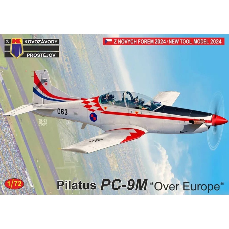 1/72 Pilatus PC-9M Over Europe