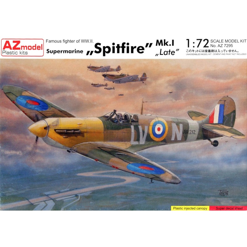 1/72 Supermarine Spitfire Mk.I Late