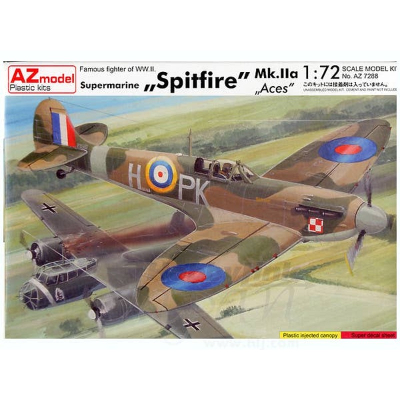 1/72 Supermarine Spitfire Mk.II a Aces