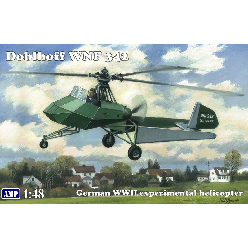 1/48 Doblhoff WNF 342 German WW.II Experimental Helicopter