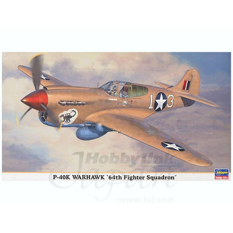 1/48 P-40K Warhawk 64th Fighter Squadron