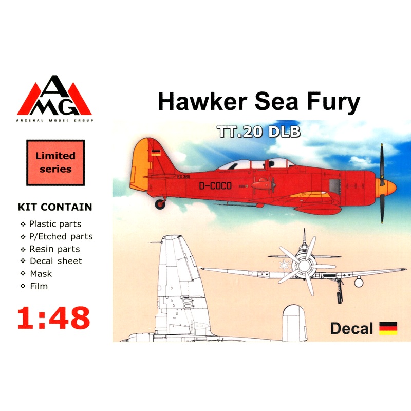 1/48 Sea Fury TT.20 DLB