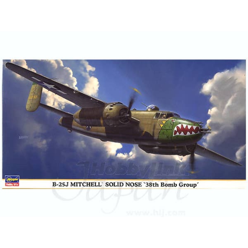 1/72 B-25J Mitchell Solid Nose "38th Bomb Group"